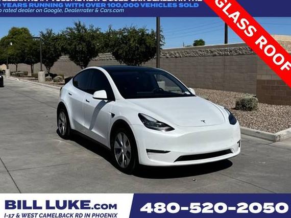 TESLA MODEL Y 2022 7SAYGDEEXNF324224 image